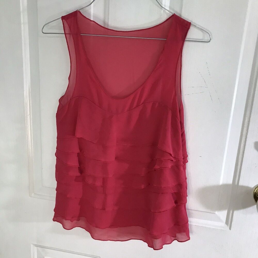 Express pink xs tank top